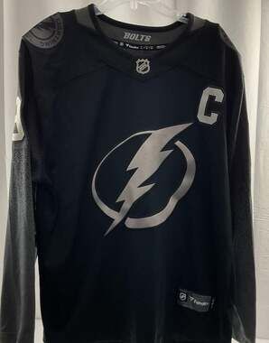 Steven Stamkos Tampa Bay Lightning Fanatics Breakaway Alternate Black Jersey